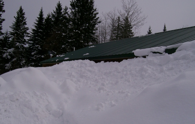 Typical Winter at Downeast Thunder Farm in Maine