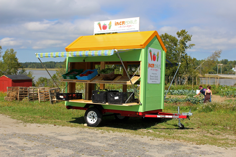 Vendor Trailer for Craft Fairs, Farmer’s Markets, and Other Sales Events