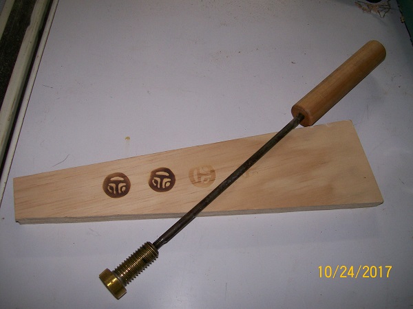 Make a Branding Iron With your Logo