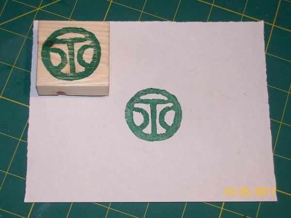 Make a Rubber Stamp with Your Logo