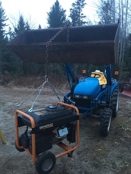 DIY Portable Generator EZ Lift System