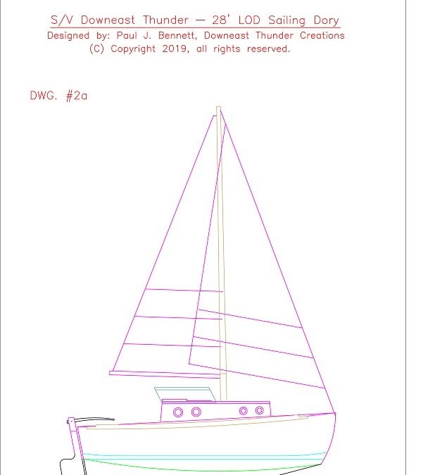 S/V Downeast Thunder Rendering, Materials, Build Site.