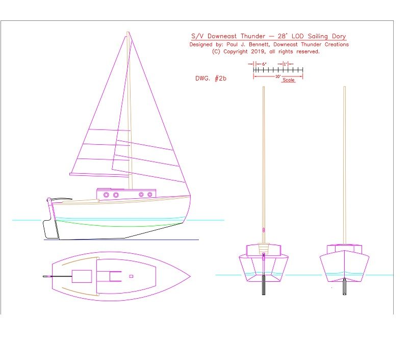 S/V Downeast Thunder Minor Profile Changes