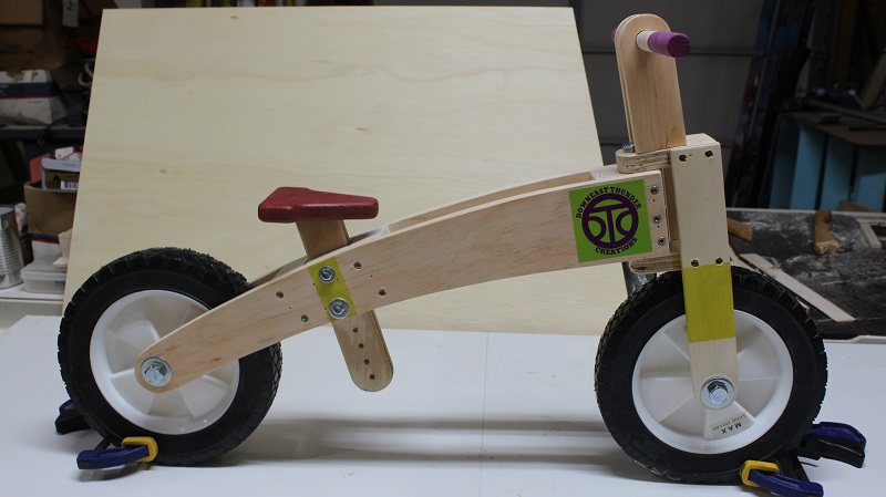 Toddler Balance Bike Build – FREE PLANS!