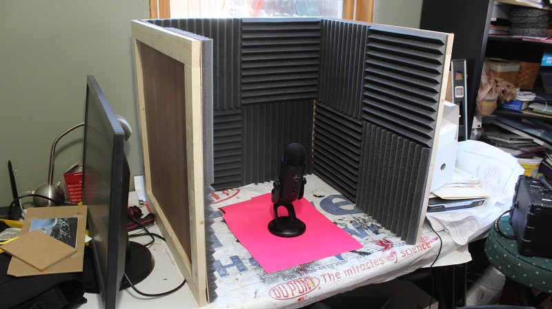 DIY Acoustic Podcast Booth!