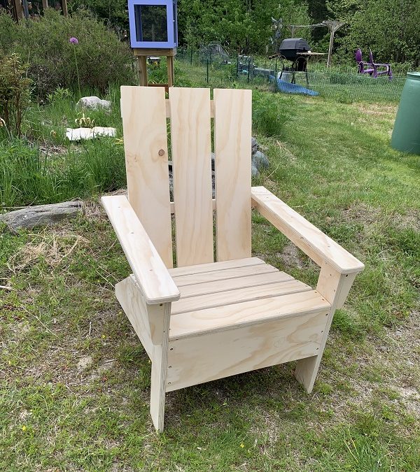DIY Ana White Adirondack Chair