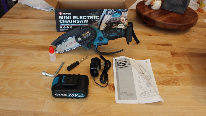 The New SAKER Mini-Electric Chainsaw (S-7 Ep-3)