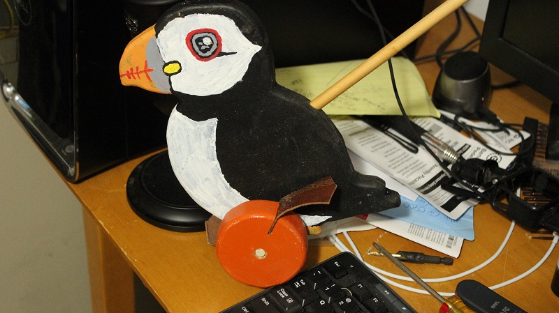 (S-7 Ep-25) DIY Puffin Push Toy